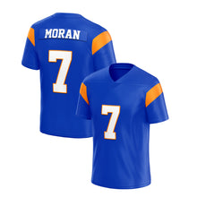 Load image into Gallery viewer, Alex Moran #7 Blue Mountain State Football Jersey Blue