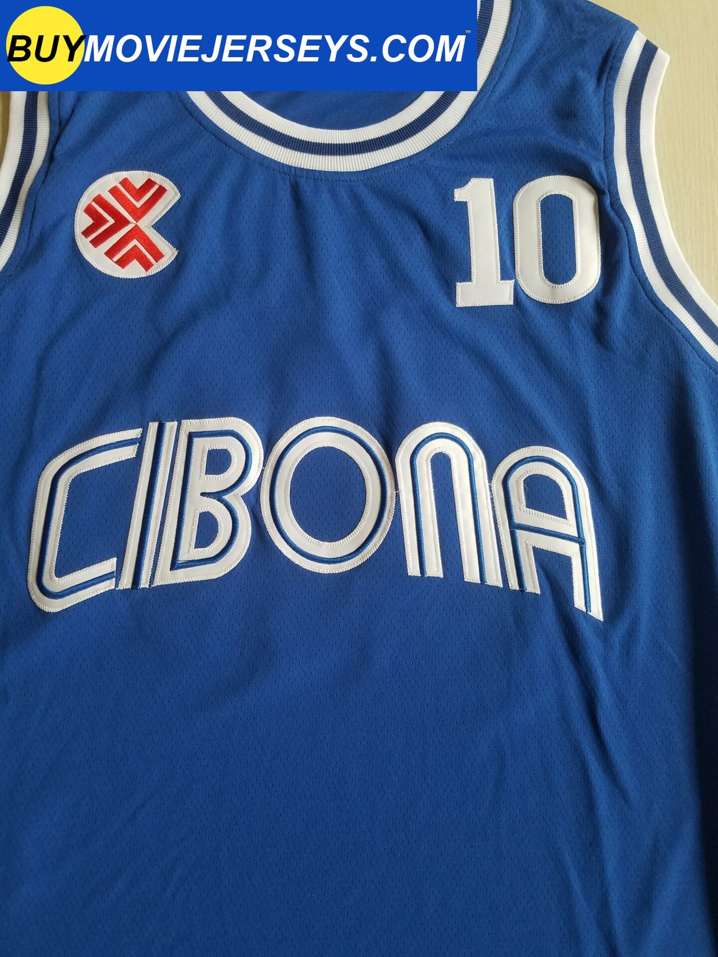 Retro Throwback Drazen Petrovic  #10 Cibona Croatia Basketball Jersey Blue