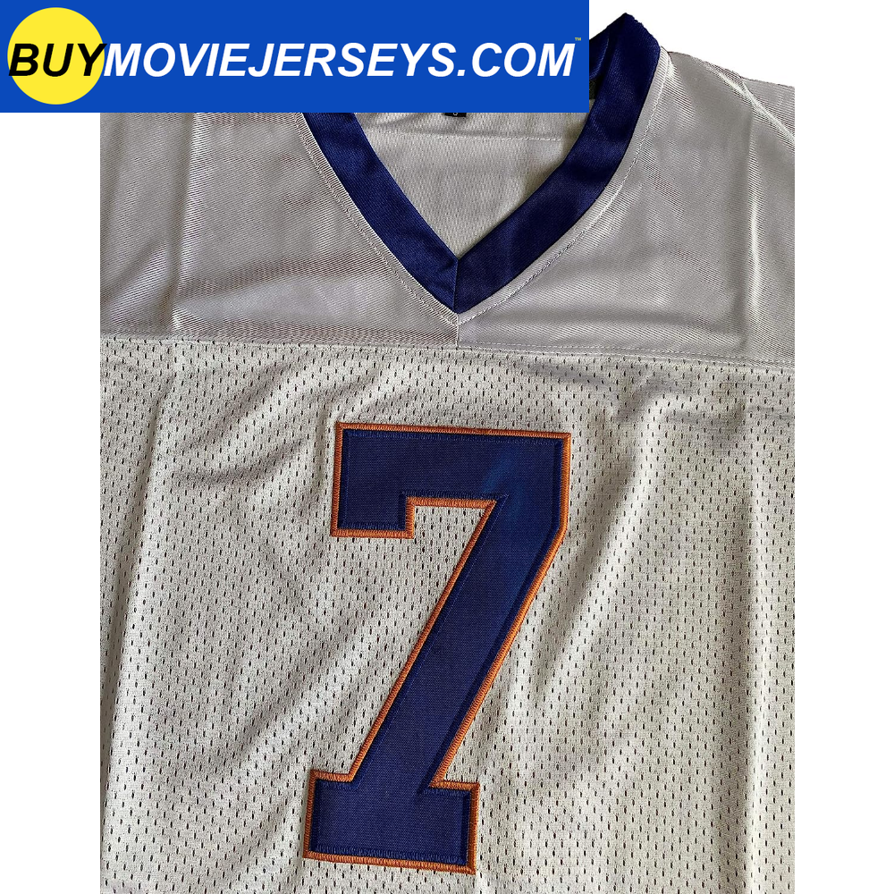 Alex Moran #7 Blue Mountain State Football Jersey White