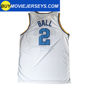 Lonzo Ball UCLA Bruins College Throwback Basketball Jersey - White