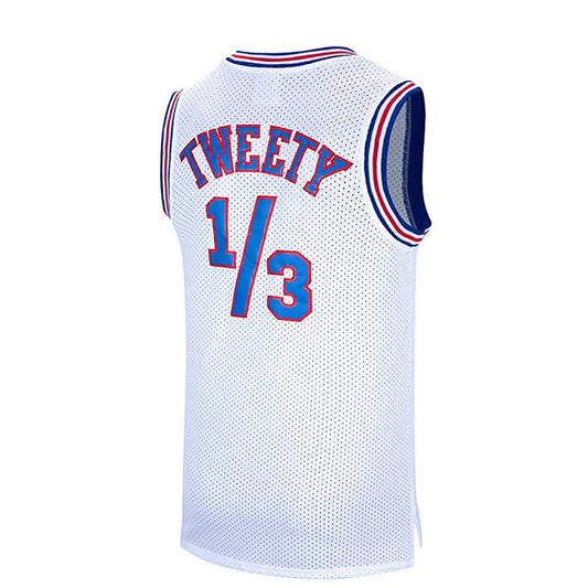 Space Jam Movie Basketball Jersey Tune Squad # 1/3 Tweety