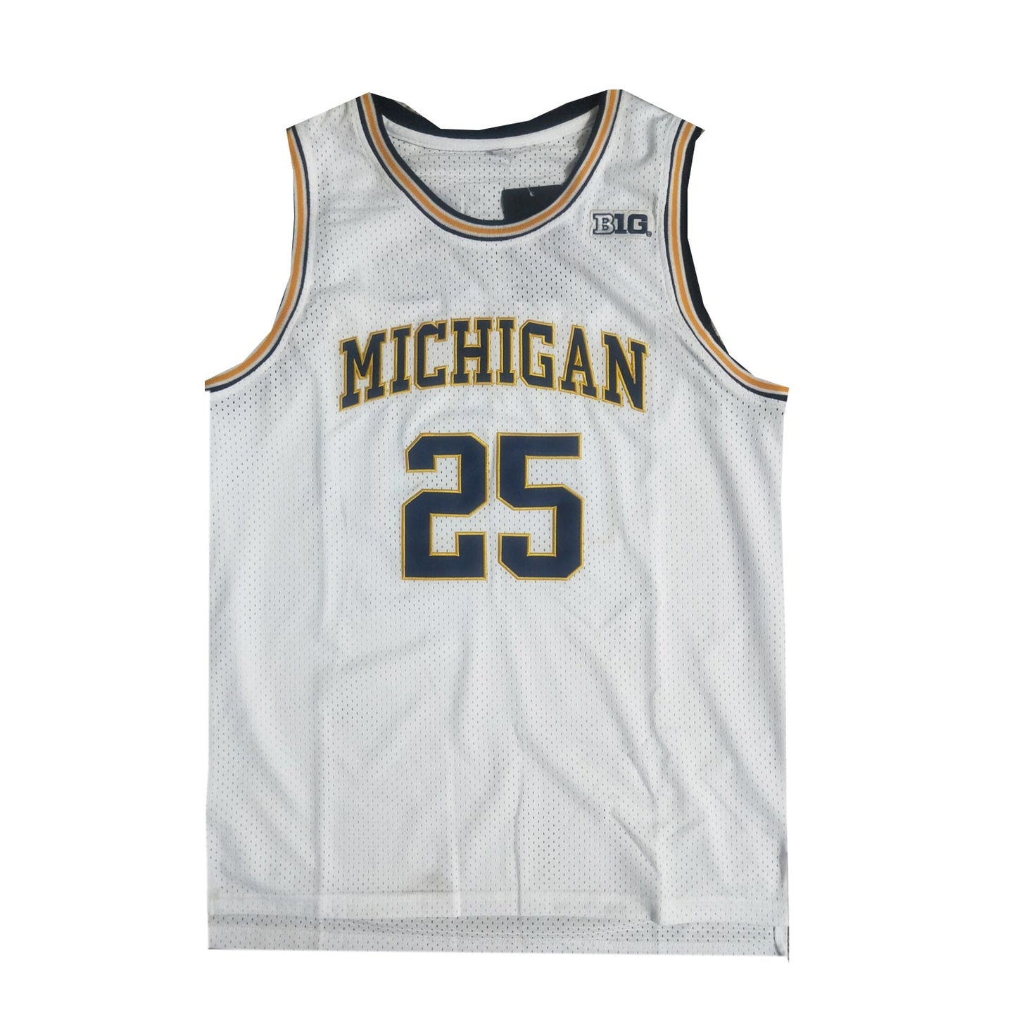 Retro Throwback Juwan Howard #25 Michigan Fab Five Basketball Jersey Two Colors