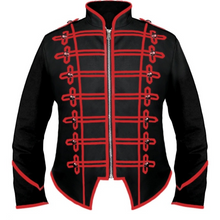 Load image into Gallery viewer, Men Medieval Renaissance Steampunk Coat Vintage Gothic Jacket Halloween Costume