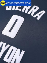 Load image into Gallery viewer, Bronny James #0 Sierra Canyon High School Basketball Jersey -Dark Blue
