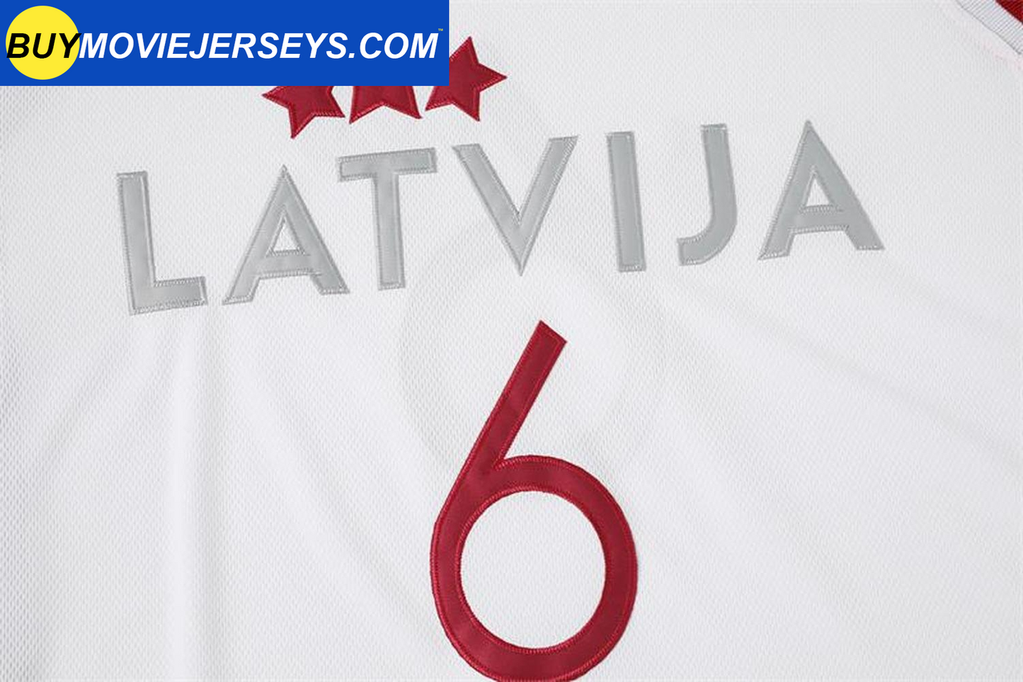 Kristaps Porzingis #6 Latvia Basketball Jersey