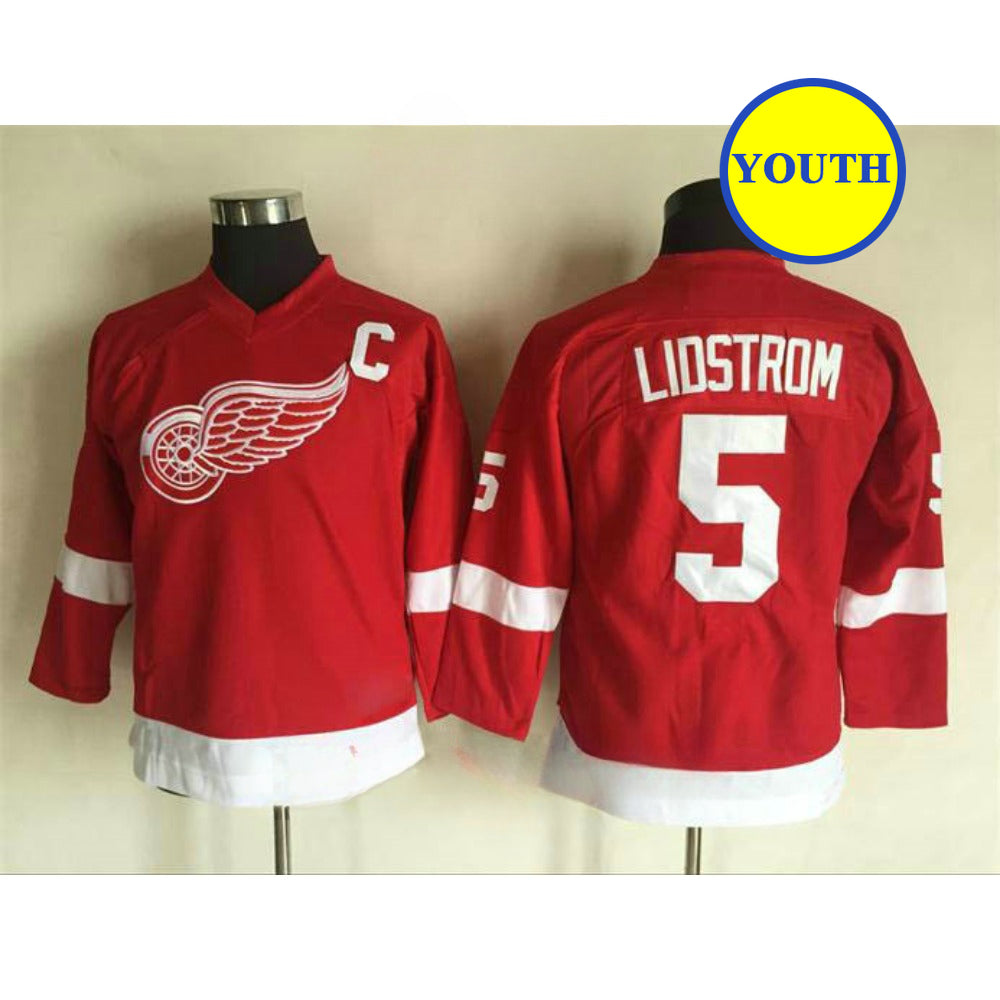 Custom Children Size Ice Hockey Jersey Chicago Flames Canadiens USA Team for Youth