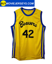 Load image into Gallery viewer, Teen Wolf  Scott Howard Basketball Movie Jersey #42