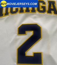 Load image into Gallery viewer, Customize Michigan Wolverines #2 Jordan Poole College Jersey White