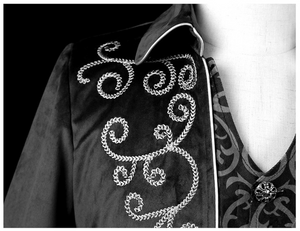 Men's Victorian Jacket Medieval Steampunk Tailcoat Gothic Coat Halloween Costume