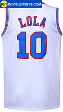 Load image into Gallery viewer, Space Jam Basketball Jersey Tune Squad # 10 LOLA BUNNY