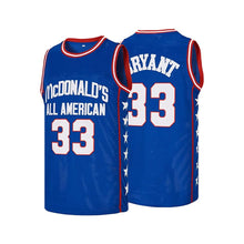 Load image into Gallery viewer, Kobe Bryant Mcdonald&#39;s All American Basketball Jersey #33