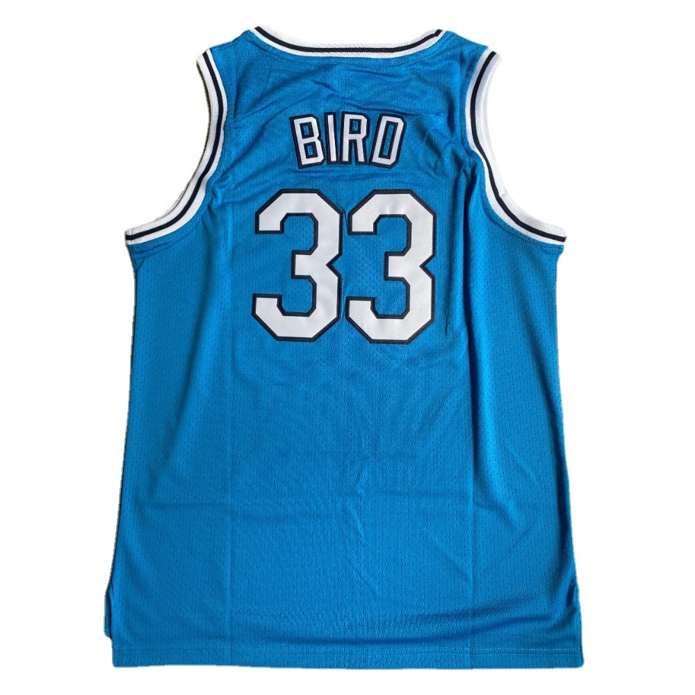 Larry Bird #33 Indiana State Basketball Throwback Jersey