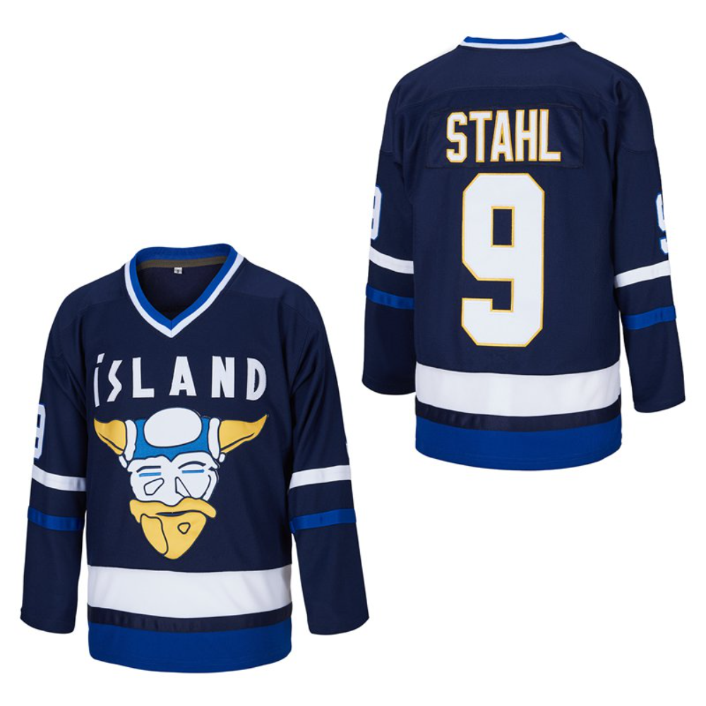 Gunnar Stahl #9 Team Iceland Island Ice Hockey Jersey Limited Edition
