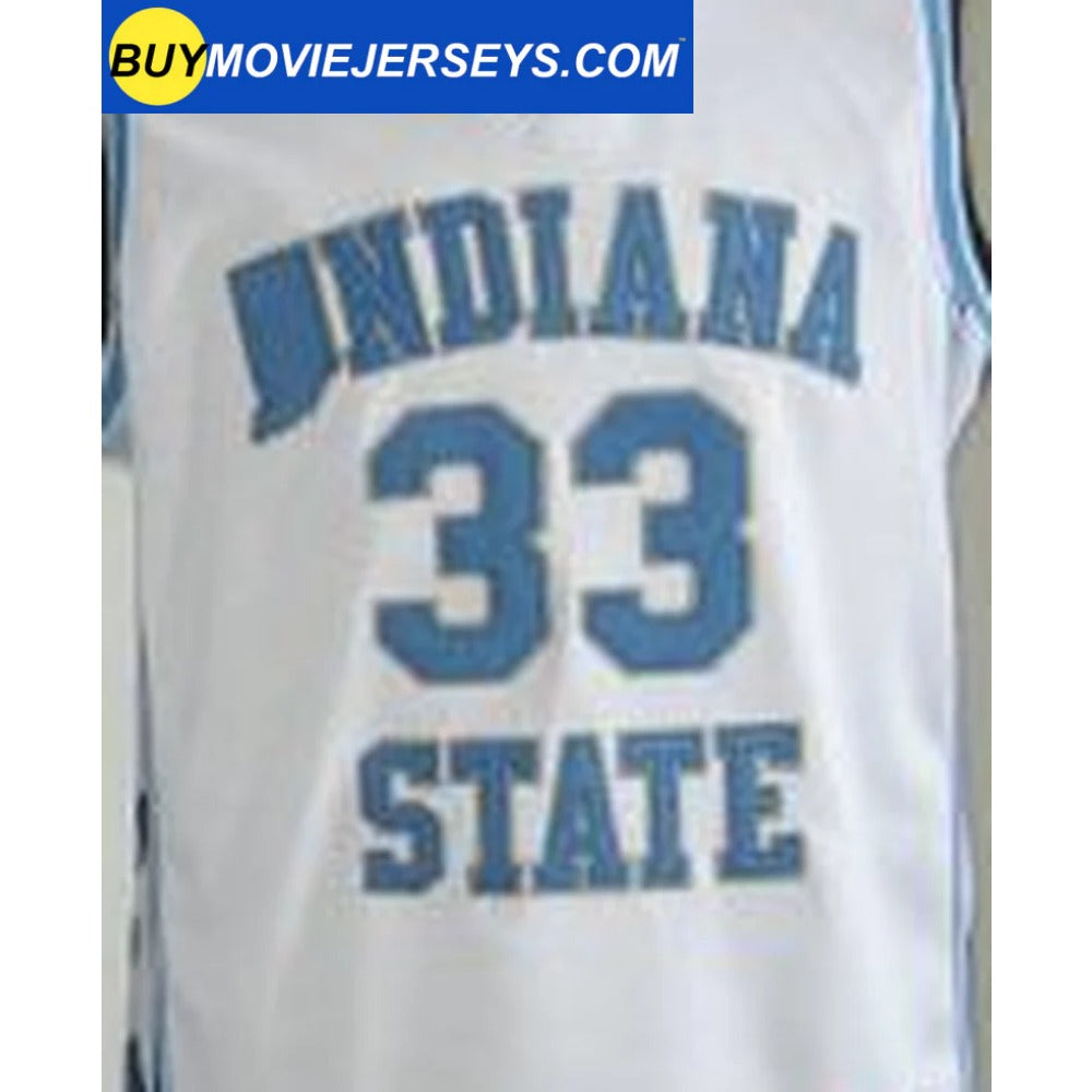 Larry Bird #33 Indiana State Basketball Throwback Jersey