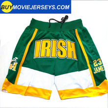 Load image into Gallery viewer, Irish Basketball Shorts James #23 Sports Pants with Pockets for Daily Wear