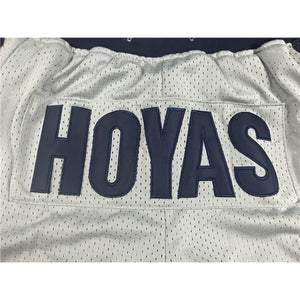Hoyas Basketball Shorts Sports Pants with Pockets for Daily Wear Gray
