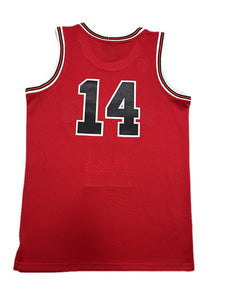 Slam Dunk Basketball Shohoku Basketball Jersey Team Cosplay #4 #7 #11 #10 #14 Premium Stitched