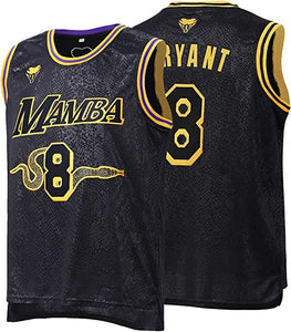 Mamba Kobe Bryant Jersey #24 #8 Basketball Jersey