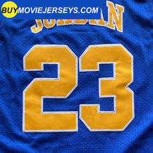 Load image into Gallery viewer, Laney High School Blue #23 Jordan Throwback Basketball Jersey Blue