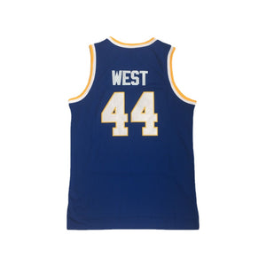 Vintage Jerry West #44 Virginia Throwback Classic Retro Jersey