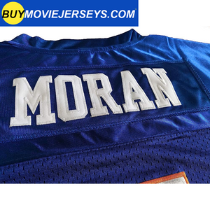 Alex Moran #7 Blue Mountain State Football Jersey Blue
