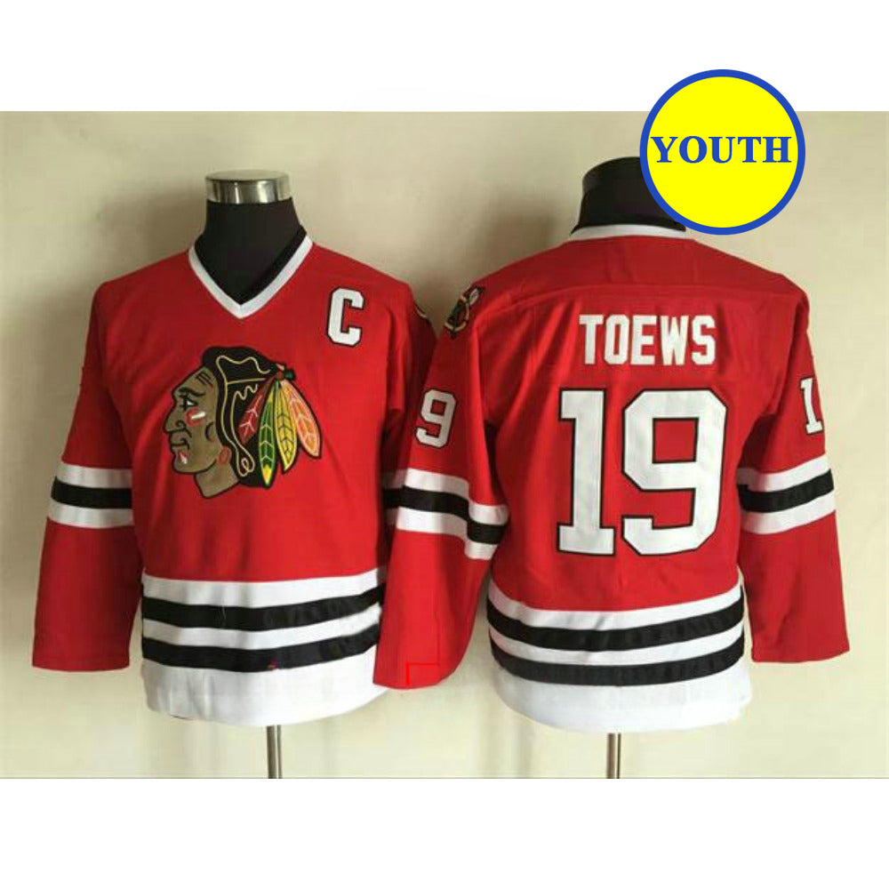 Custom Children Size Ice Hockey Jersey Chicago Flames Canadiens USA Team for Youth