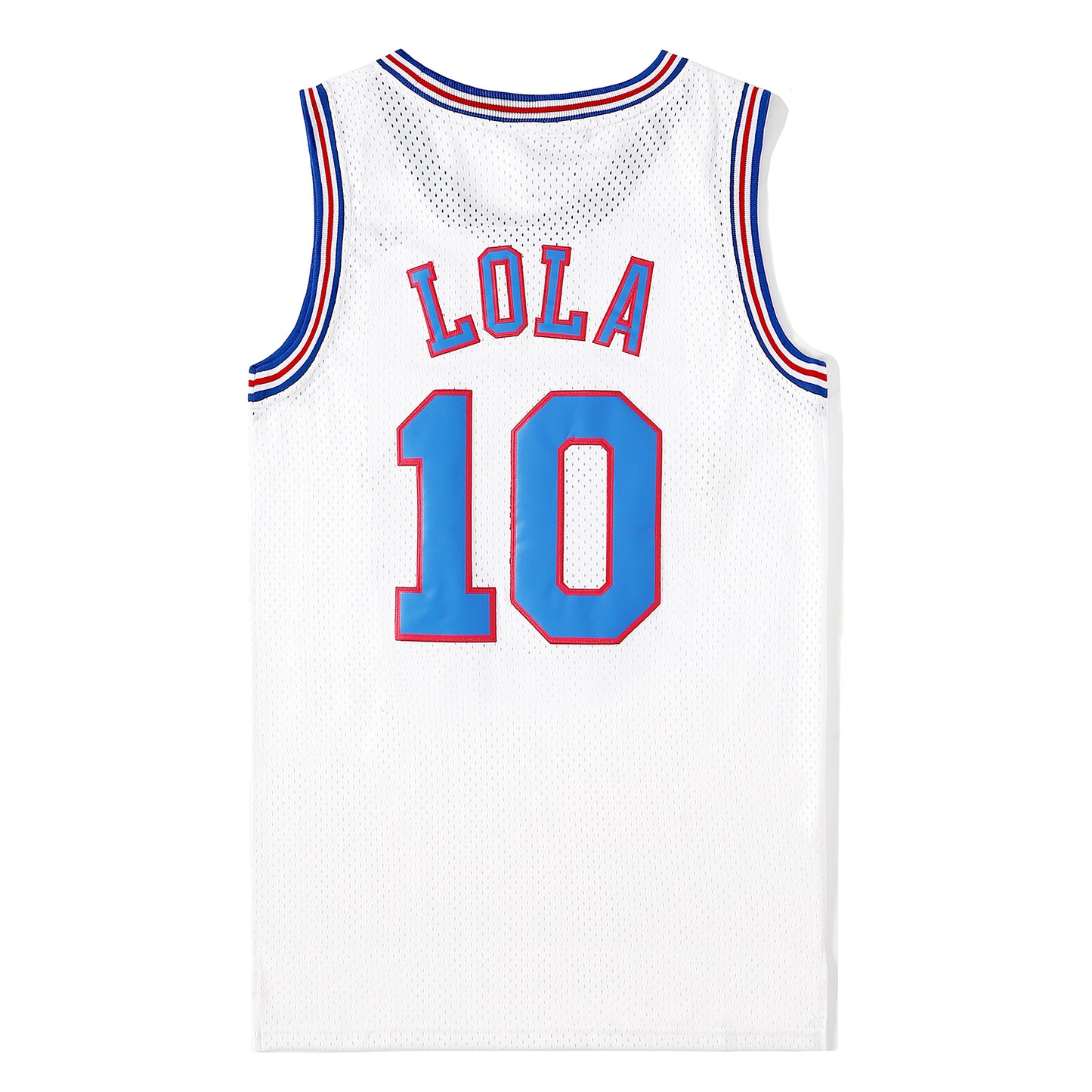 Space Jam Movie Basketball Jersey Tune Squad # 10 LOLA BUNNY